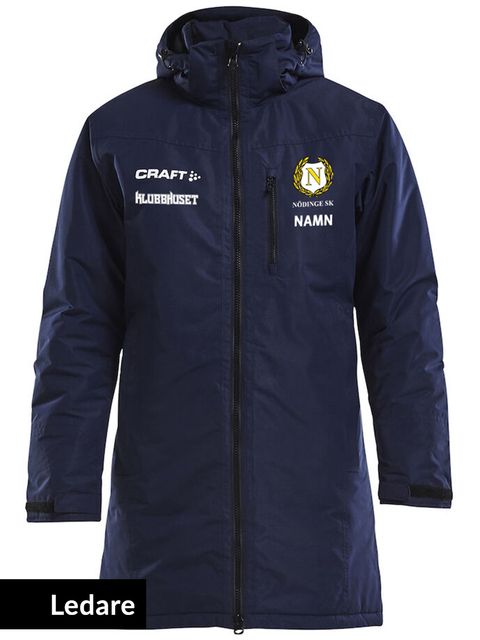 Craft Coach Jacket Parkas, Navy (Nödinge SK)